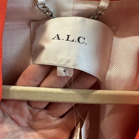 ALC Salmon Blazer NWT Size 4 - Picture 4 of 7